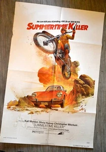 Summertime Killer - 1073 B Movie Poster - Used in Theater Window - 41x27 - Picture 1 of 6