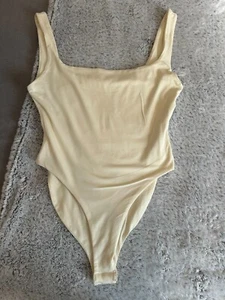 Cream Bodysuit Size Medium BNWOT - Picture 1 of 3