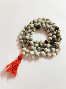 VAIJANTI BEEJ Japa Mala Vaijayanti Seed ROSARY 108 Prayer Beads Vishnu Puja - Picture 1 of 2