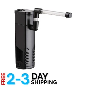 Compact Submersible Aquarium Filter - 5W Power for Freshwater & Saltwater - Picture 1 of 10