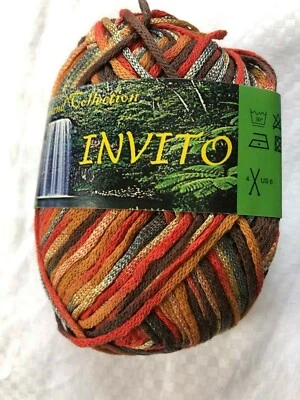 Hilo Invito Colección Queensland 50gr 130 m 50% Algodón 50% Nylon  Foto 1 de 4