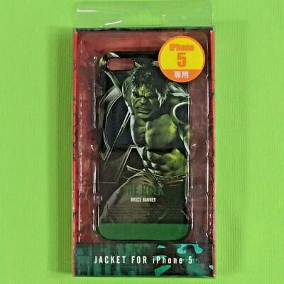NEW Marvel Hulk Avengers Cell Phone Jacket Case iPhone 5 Bruce Banner - Image 1 of 2