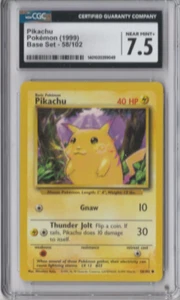 1999 Pokemon Pikachu Unlimited - 58/102 Base Set MINT - Picture 1 of 2