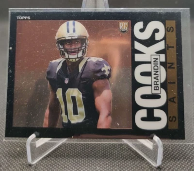 2014 Topps Chrome 1985 Rookie #31 Brandin Cooks RC New Orleans Saints card - Image 1 of 2