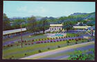 NORTH CAROLINA NC Bryson Down Town Court Motel 1967 Pool Cars Postcard