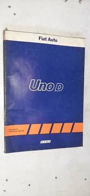 Manuale Assistenza Tecnica Officina Fiat Uno D Diesel Originale - Immagine 1 di 2