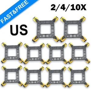 2/4/10pcs Backplane Bracket for CPU Cooling Fan for Intel 775 1366 1155 - Picture 1 of 12