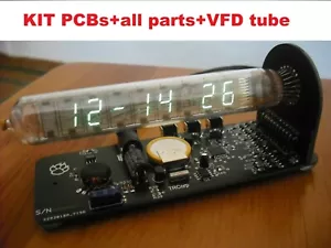 Nixie tube clock IV-18 VFD vintage desk clock KIT - Picture 1 of 12