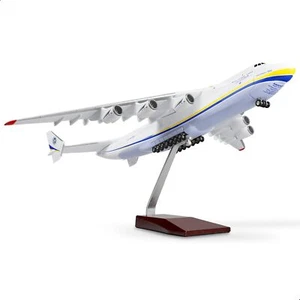 1/200 Scale Antonov An-225 Mriya Military Transport Aircraft Miniature - Picture 1 of 6