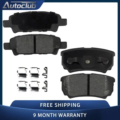 Rear Ceramic Brake Pads for 2011 - 2014 Chrysler 200 2008 - 2014 Dodge Avenger Foto 1 de 4