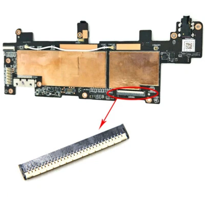 2 x Connettore FPC Display LCD per ASUS ZenPad Z10 P00i P001 ZT500KL Z500KL 61P - Immagine 1 di 4