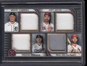 2023 Museum Collection Migeul Cabrera Votto Freddie Freeman Goldschmidt Trikot - Bild 1 von 2
