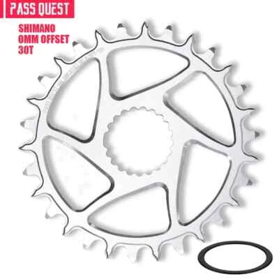 0mm Offset Chainring 30-40T Narrow Wide Teeth 30-42T for M7100 M8100 Sprocket - Image 1 of 4