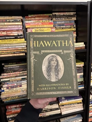 Hiawatha. Longfellow. Harrison Fisher. 1906. - Imagem 1 de 4