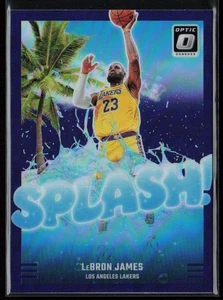 2024-25 Donruss Optic #5 LeBron James Splash! Purple - Picture 1 of 2