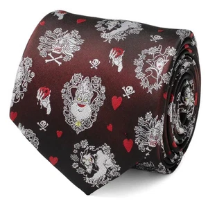 Disney Villains 'Happily Never After' Black Men's Tie - Picture 1 of 8