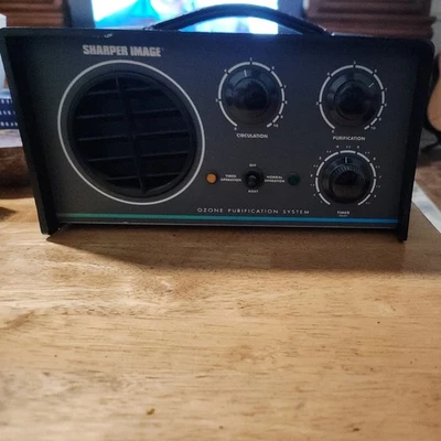 Rare Vintage Sharper Image Ozone Purification System Model 200ST Gray - Image 1 of 2