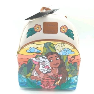 Loungefly Disney Moana & Friends Mini Rucksack aus Buntglas - Bild 1 von 9