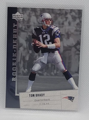 2006 Upper Deck Rookie Debut Tom Brady #57 Patriots - Image 1 of 2
