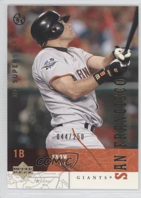 2002-03 Upper Deck UD Superstars Gold /250 JT Snow #209 - Image 1 of 2