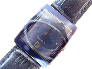 Rado Florence 160.3605.2N Quartz Square Watch Shell Dial Unisex - Picture 1 of 11