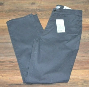 Croft & Barrow The Classic Stretch Jean Tummy Control Extra Comfort Forged Iron - Picture 1 of 5