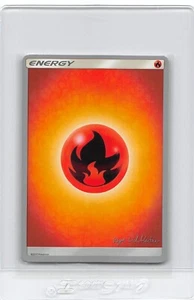 FIRE ENERGY - 2019 World Championships - POKEMON CARD - NM - Picture 1 of 2