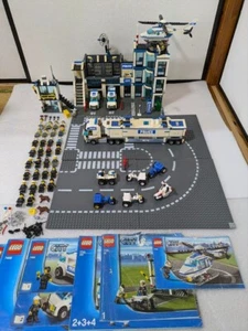 LEGO City Police Set 7743 Truck 7498 Station 7741 Helicopter without Box - Picture 1 of 20