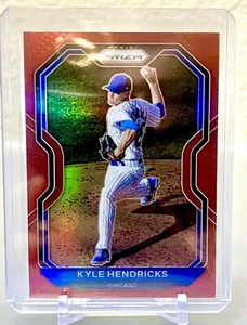 2021 Panini Prizm Kyle Hendricks #97 Red Prizm - Cubs - Foto 1 di 3