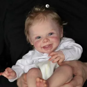 Reborn Baby Dolls Silicone Full Body 20 Inch Waterproof Realistic Newborn Baby - Picture 1 of 6