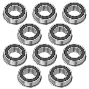 Caltric F6003-19-2RS F6003 Flange Deep Groove Sealed Ball Bearings 19x35x13 - Picture 1 of 7