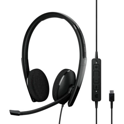 EPOS C10 USB-C Headset schwarz | Kabelgebunden | Telefonieren mit freien Händen - Bild 1 von 2