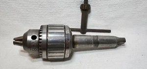 JACOBS No.18 BALL BEARING HEAVY DUTY SUPER CHUCK & #4 TAPER 1/8 - 3/4 CAP W/KEY - Picture 1 of 8