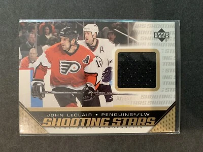 2005-06 Upper Deck Shooting Stars Penguins Hockey Card #SJL John LeClair - Image 1 of 2