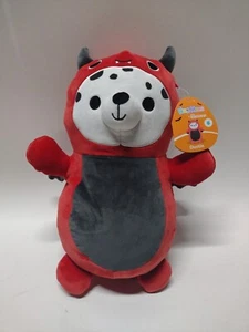 14” Halloween DUSTIN Dog In Devil Costume Hug Mees Squishmallow Plush Toy 2023 - Picture 1 of 8