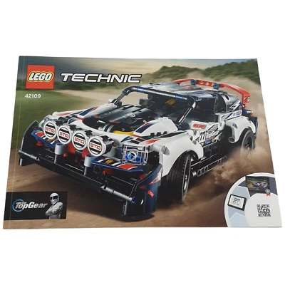 Lego 42109 Technic App-Controled Top Gear Rally Car 2020 INSTRUCTION MANUAL ONLY - Image 1 of 4