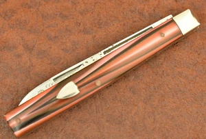 FIGHTN FIGHT'N ROOSTER SOLINGEN GERMANY RED & BLACK SWIRL DOCTORS KNIFE (19945) - Picture 1 of 12