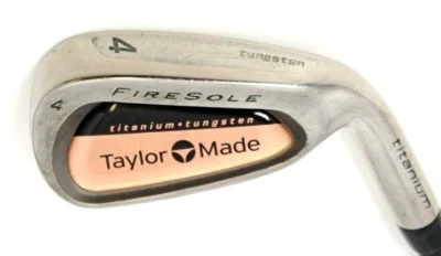 TaylorMade Firesole Tungsten Titanium 4 Iron TaylorMade Stiff Graphite Shaft - Image 1 of 4