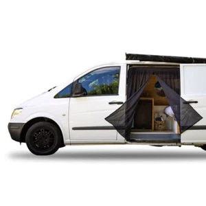 Magnetisch Seitliche Schiebetür Van Fliegengitter Mesh Für Benz Marco Polo/Vito - Bild 1 von 9
