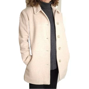 London fog Plaid Wool Blend Coat - Picture 1 of 8