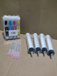 Empty Refillable Ink Cartridges T126 Alternative for WF845 840 WF3530 3540 NonOE - Picture 1 of 3