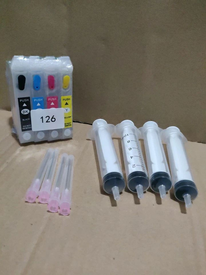 Empty Refillable Ink Cartridges T126 Alternative for WF845 840 WF3530 3540 NonOE - Image 1 of 3