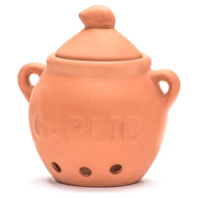 Fox Run Terra Cotta Garlic Keeper (3936) - Image 1 of 4