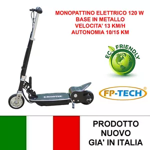 MONOPATTINO ELETTRICO 24 V 120W BASE METALLICA E-SCOOTER BICICLETTA ELETTRICA - Foto 1 di 12