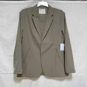 NEW Five Four Los Angeles FF.LA Mens Large Khaki Tan Nomad Blazer Nylon NWT - Picture 1 of 10