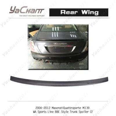 Alerón trasero de carbono WA-Line-BBE para ala 04-12 Maserati Quattroporte M139 Foto 1 de 4
