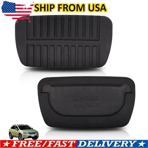 Rubber Brake Pedal Pad Cover For Subaru Outback Impreza Forester Outback Legacy - Picture 1 of 10