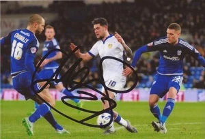 LEEDS UNITED: ALEX MOWATT SIGNED 6x4 ACTION PHOTO+COA - Picture 1 of 1