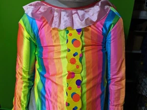 Tween Clown Costume - Used - Colorful - Very Lightweight - Picture 1 of 5