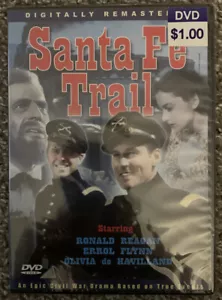 Santa Fe Trail DVD, Digitally Remastered, B&W New, Sealed - Picture 1 of 2